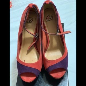 High heel shoes